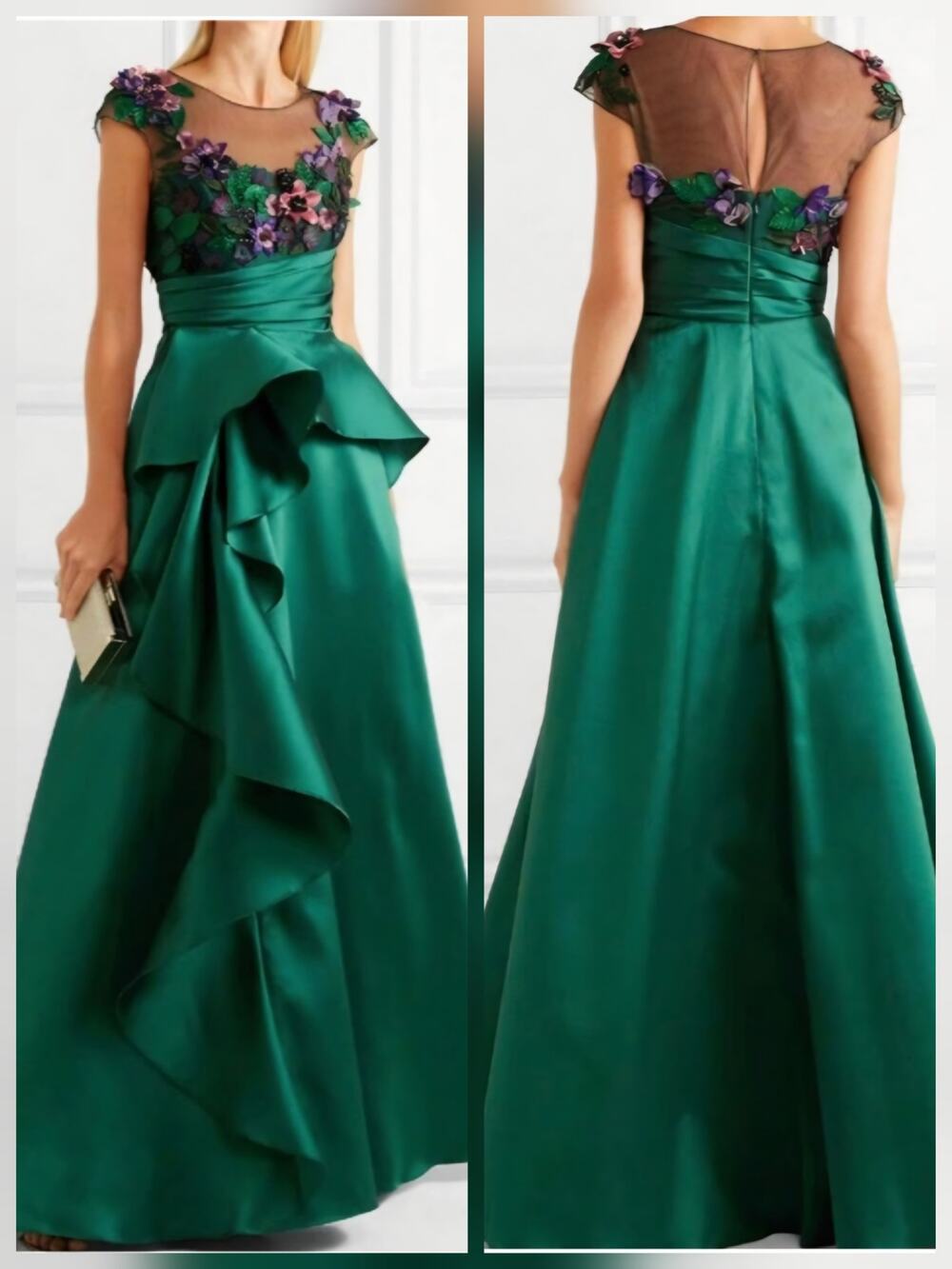 Floral Marchesa Dress